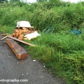 The fly-tipping I reported