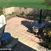 Garden - right - after cementing Garden - right - after cementing