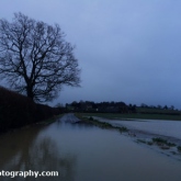 Flooded roads Flooded roads